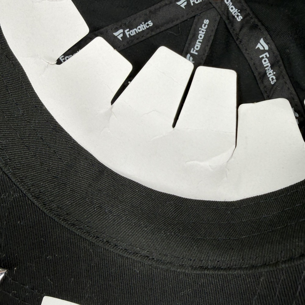 Pittsburgh Penguins Hat Cap Strap Back‎ Mens One Size Black NHL Hockey Fanatics - Picture 11 of 14